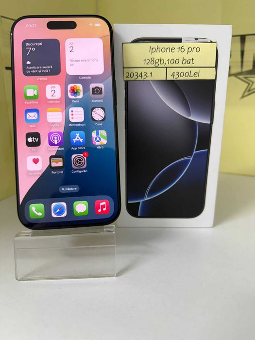 Iphone 16 pro (m1) staramanet