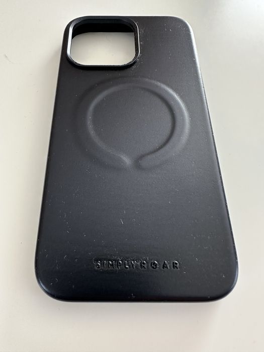 Кожен кейс с magsafe за Iphone 14 Pro Max purple