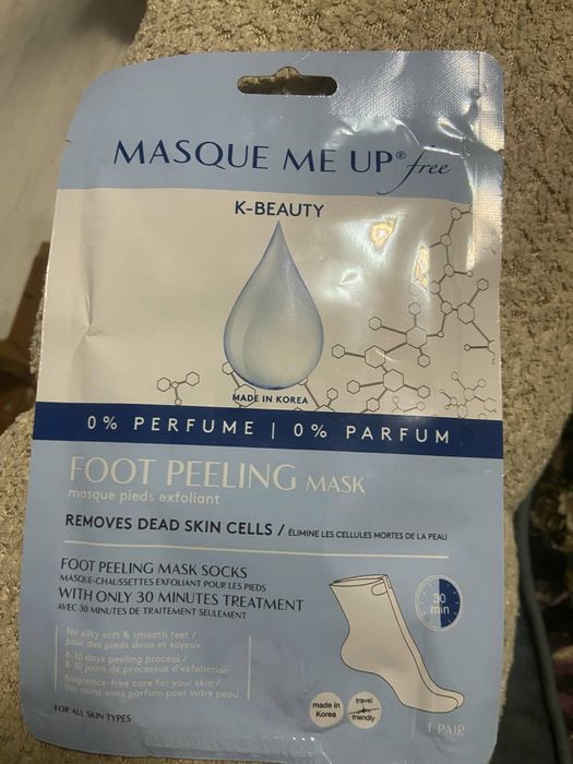Foot Peeling Mask – îngrijire completă pentru tălpi fine