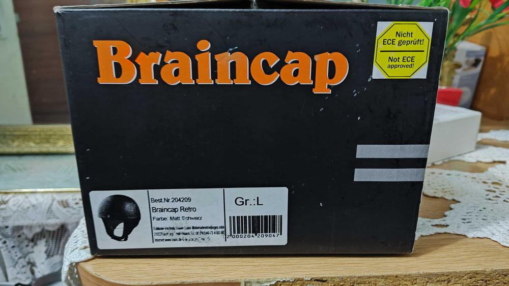 Cască moto Braincap