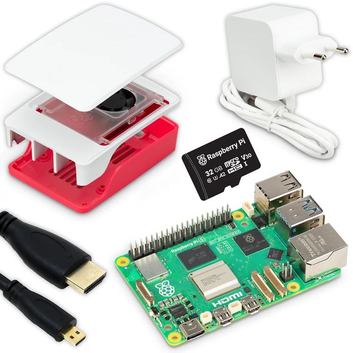 Raspberry Pi 5, 16GB RAM, Starter Kit