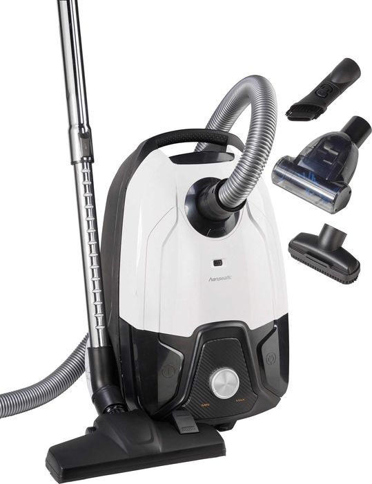 Aspirator Hanseatic cu sac 800w ,aspect de carbon,, MX107