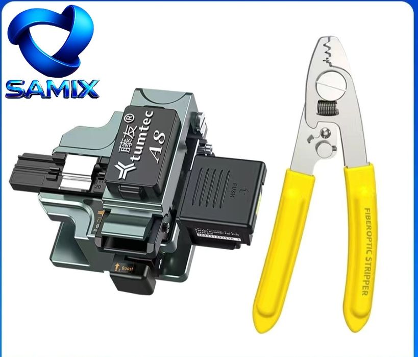 скалыватель оптического волокна.