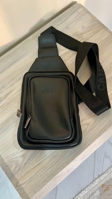 Продам барсетку Кабура кожанная