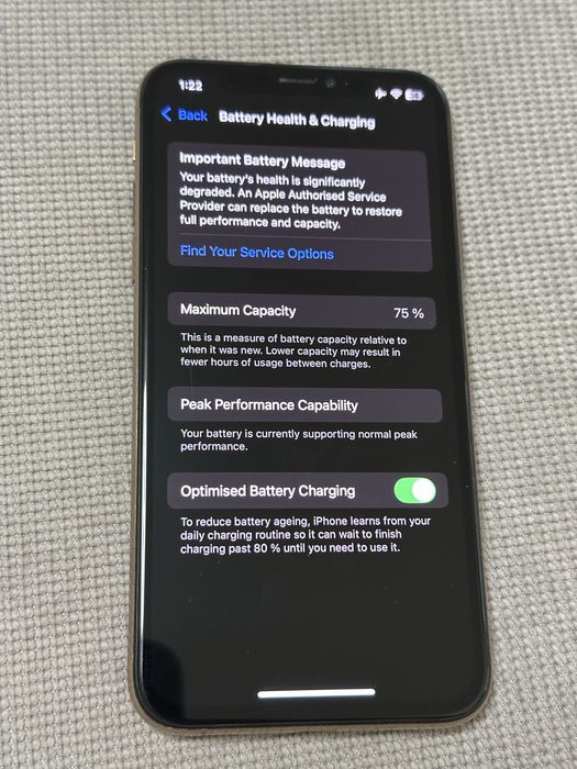 iPhone XS / 10s Gold