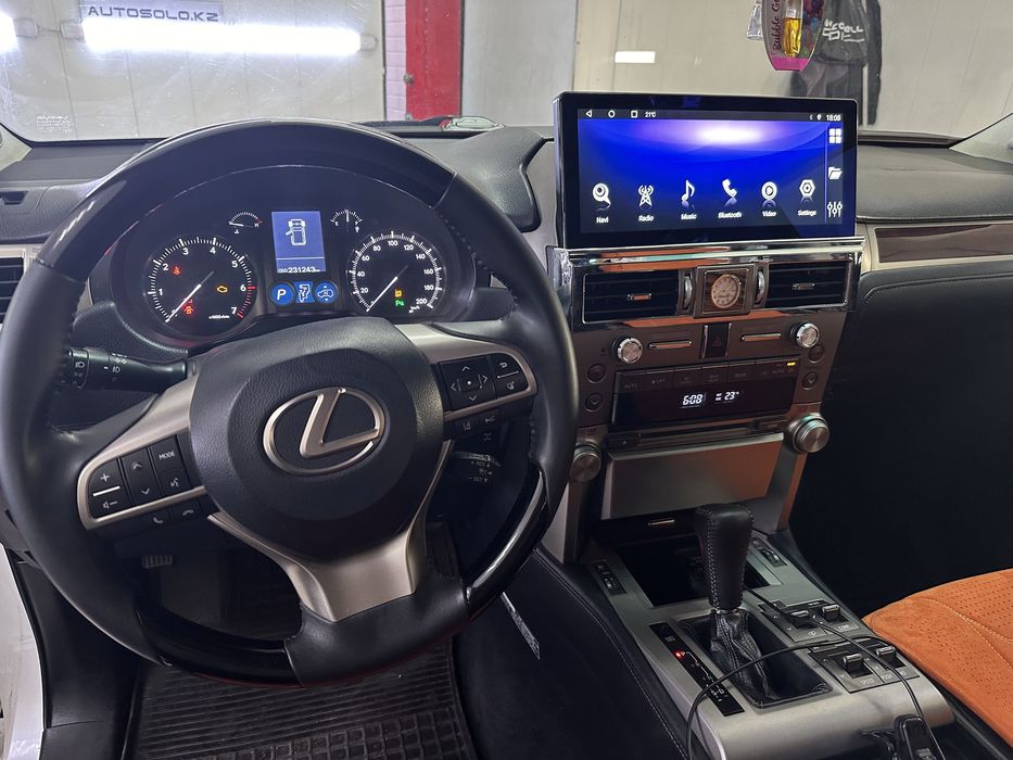 Магнитола Android Toyota Land Cruiser 200, Toyota Prado, Lexus gx460