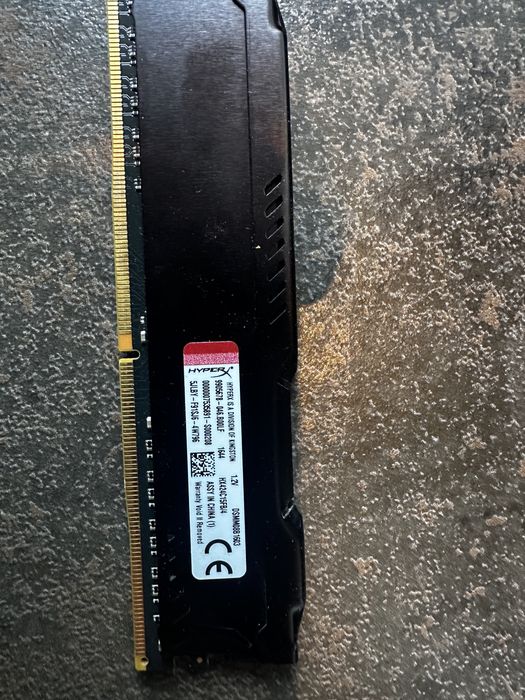 HyperX DDR4 RAM 4GB 2400MHz CL15 – работеща