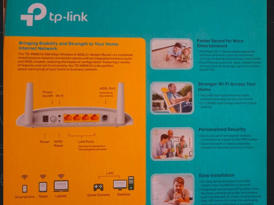 Продам Модем TP-L I N K TD-W8961N