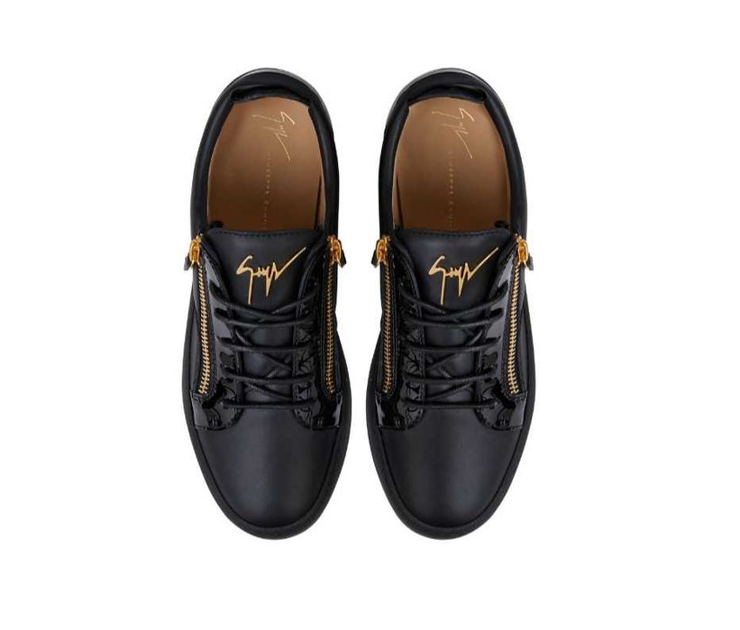 Giuseppe Zanotti Frankie Trainers Black/Gold