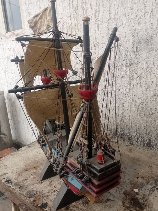 Макет пиратского кораблья