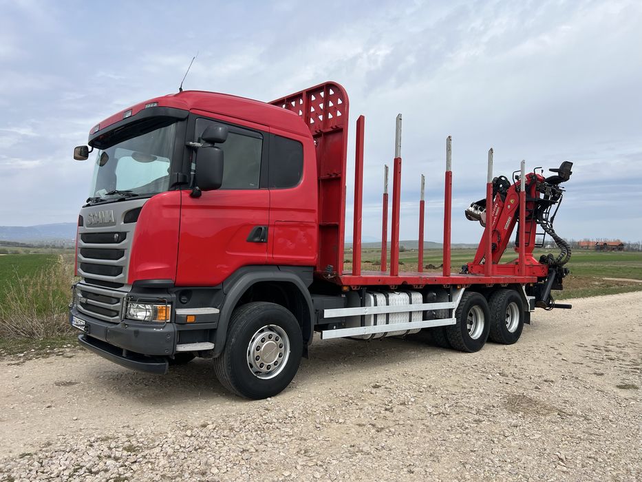 Camion forestier Scania