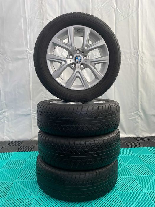 Jante cu anvelope iarna 205 60 R17 Bmw X1 F49 X2 F39 impecabile