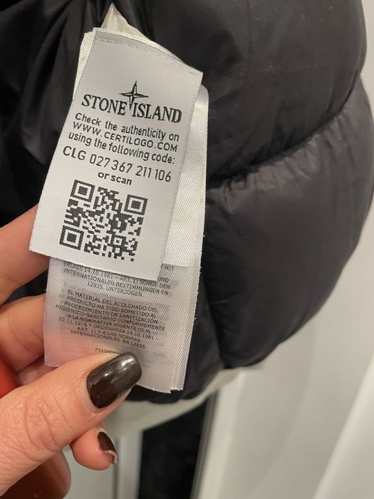 Stone Island мъжко пухено яке L размер