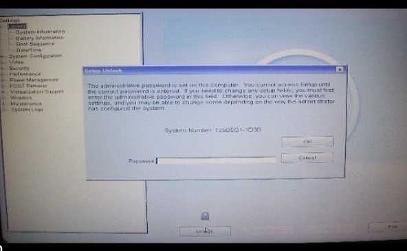 Deblocare Parolă BIOS Dell