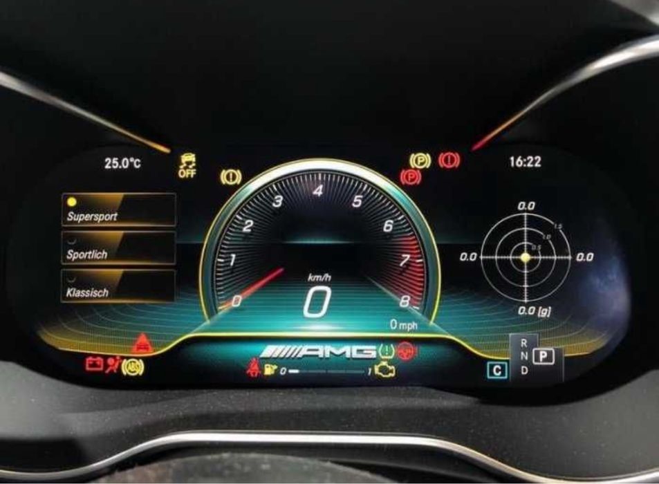 AMG Menu Mercedes W205 W213 GLC X253 W167 W176 W177 C117 C118