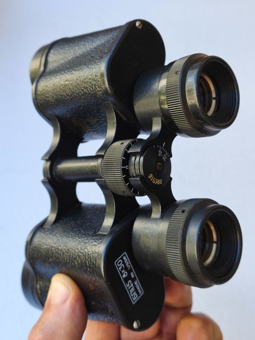 Binoclu 8x30 USSR optica perfect curata,colimat rusesc antireflex
