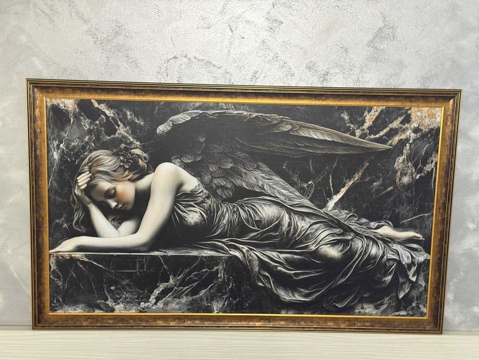 Tablou Artxlife- Sleeping Angel Black Marble