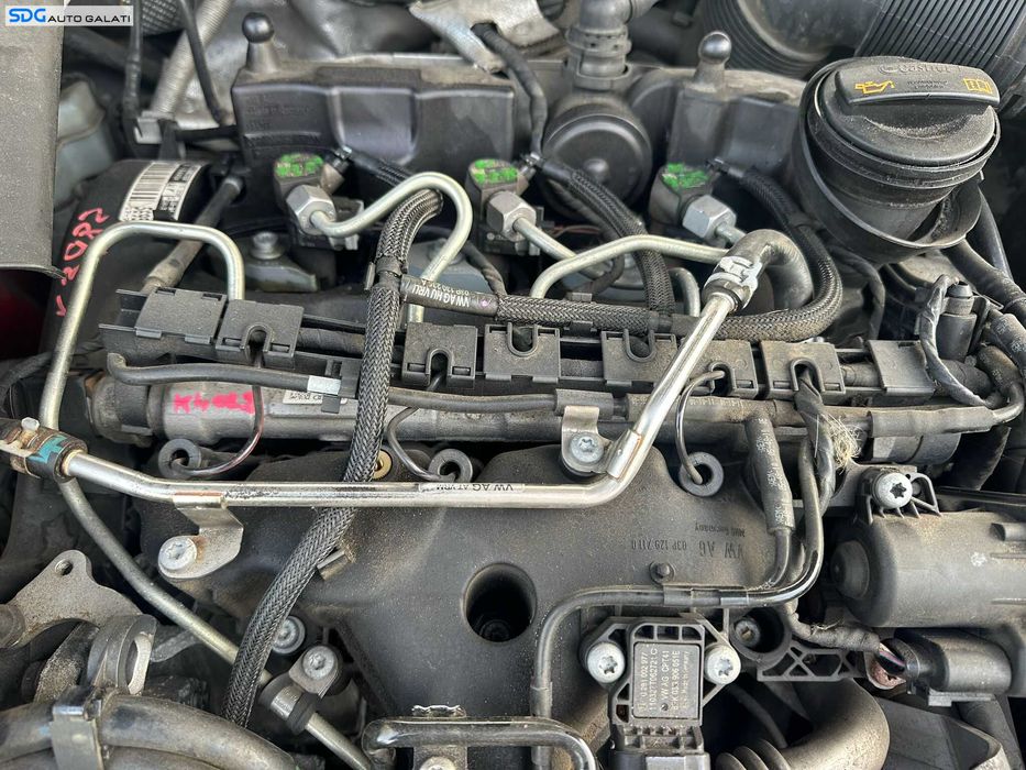 Rampa Presiune Injectoare cu Senzor Regulator Seat Ibiza 1.2 TDI CFW CFWA 2009 - 2015 Cod 03P089 057130764AB [K4028]