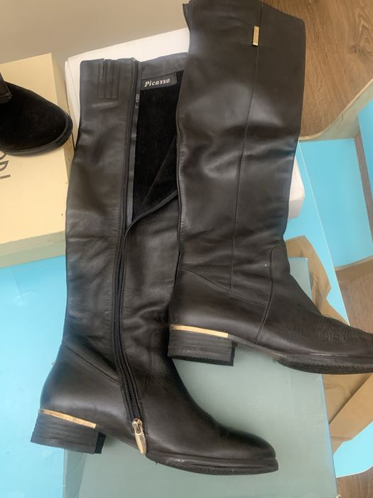 Сапоги женские модельные евро