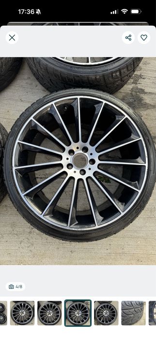 Vand jante mercedes 22 gle ml gl gls s e q7 touareg schimb cu iphone 17 pro max
