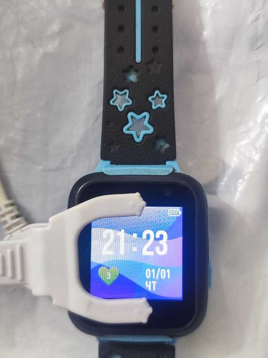 детские часы трэкер Jet Kid Swimmer Blue