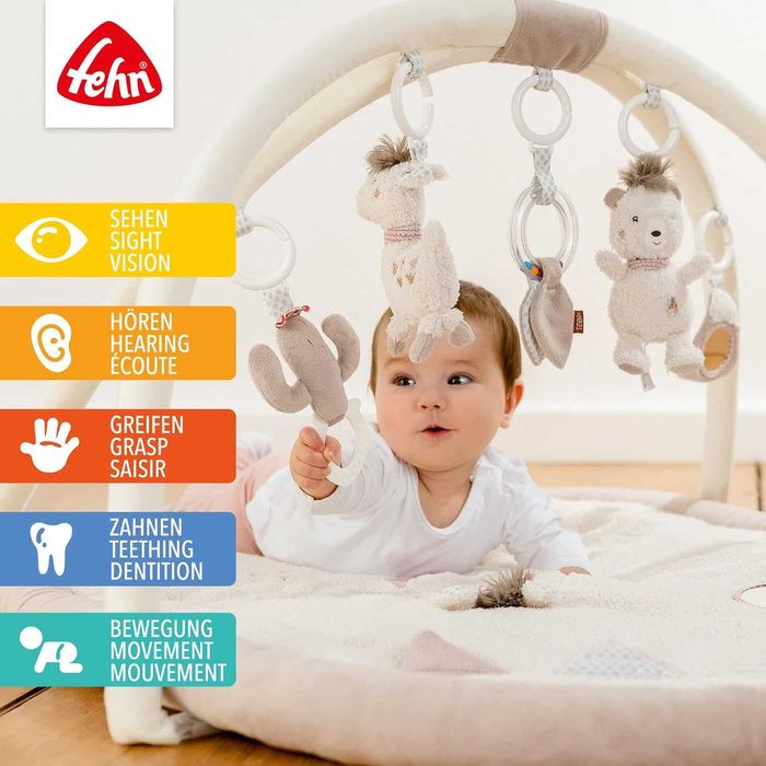 Salteluta de joaca Fehn Peru ,de la 0 luni Dimensiune: 80 x 105 cm