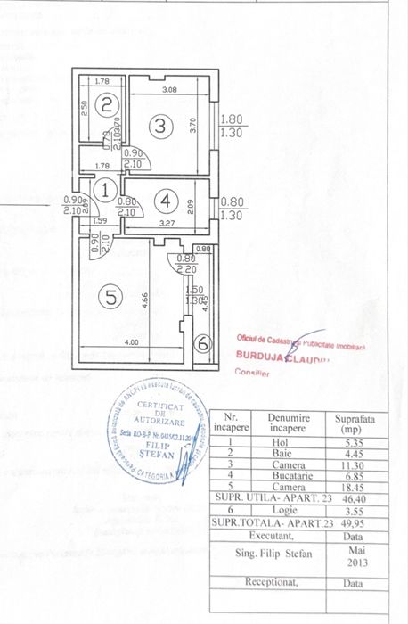 Apartament 2 camere decomandat – Popești-Leordeni | Str. Amurgului nr. 49 | Loc de parcare inclus