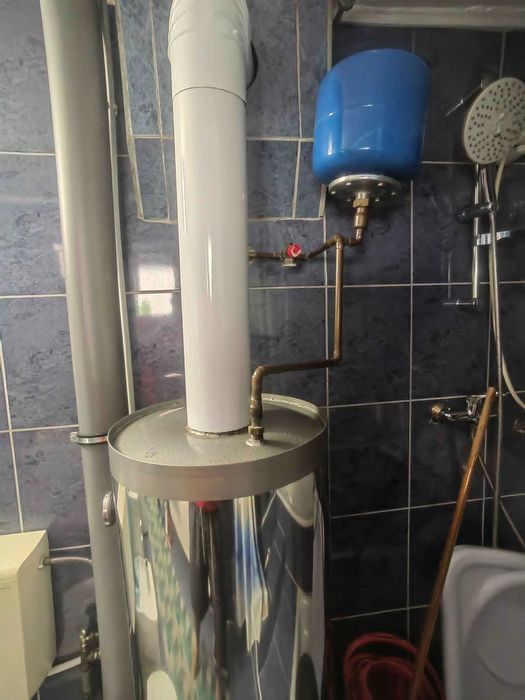 Boiler de inox cu soba