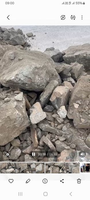 Бутовый камень, для фундамента