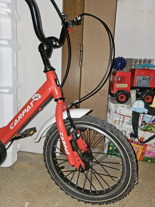 Vând bicicleta + trotineta copii