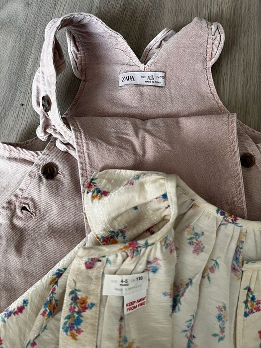 ZARA блузка и комбинезон