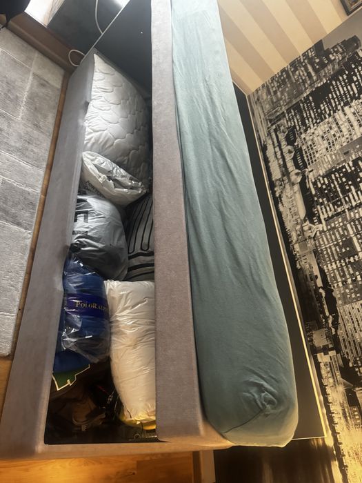 Pat 90/200 cm, stare foarte buna