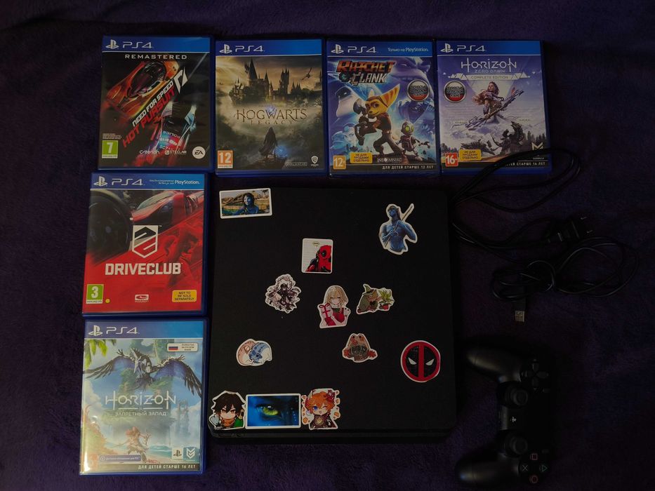 Playstation 4 с дисками