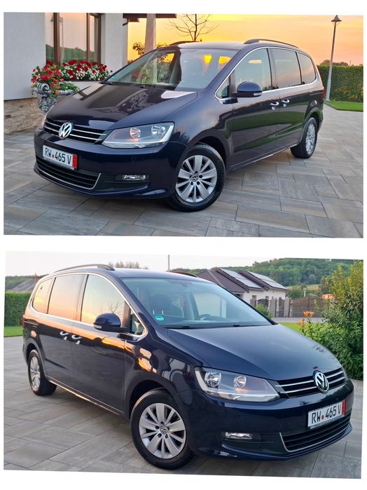 VW Sharan tdi 2.0-2015-5locuri Climatronic  Webasto comenzi camera Park Asisst numere zoll  Start Stop Cîrlig remorcare