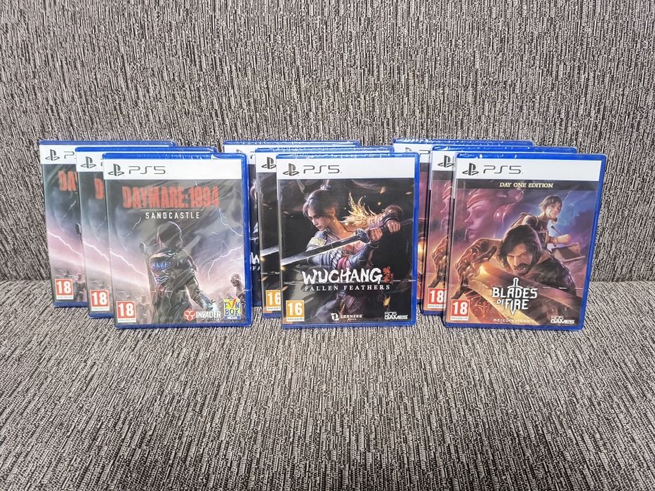 Blades Of Fire, Wuchang Fallen Feathers,Daymare 1994 Sandcastle PS5