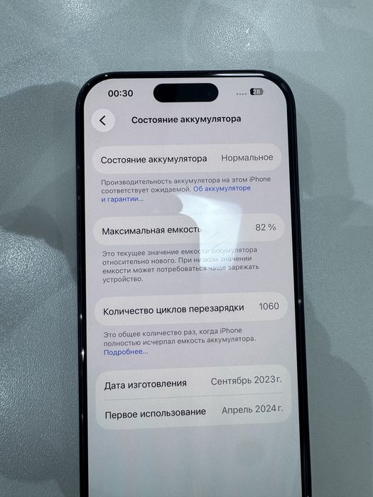 iPhone 15 pro  256 гб