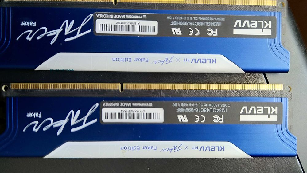 DDR3 1600MHz-Kingston-HyperX-Genesis-Kingston-HyperX blu-KLEVV