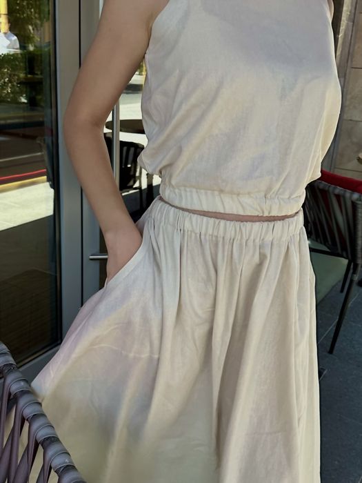 Льняной костюм