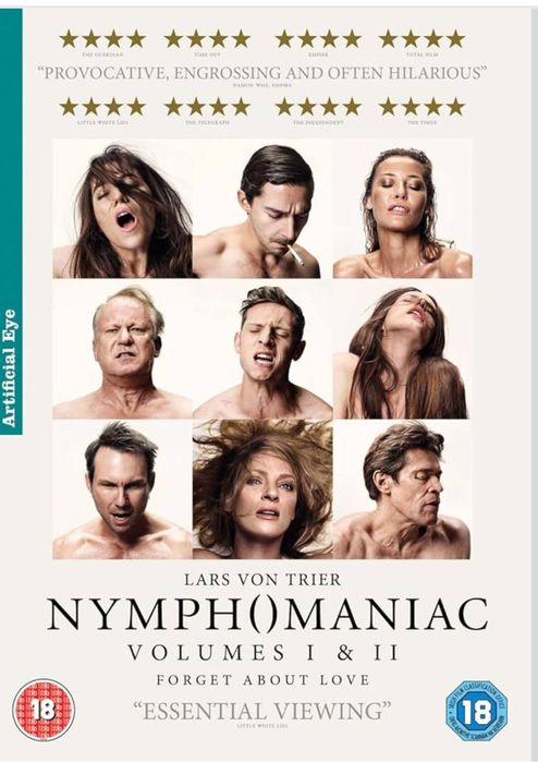 Filme Nymphomaniac Volumes I & II  DVD BoxSet