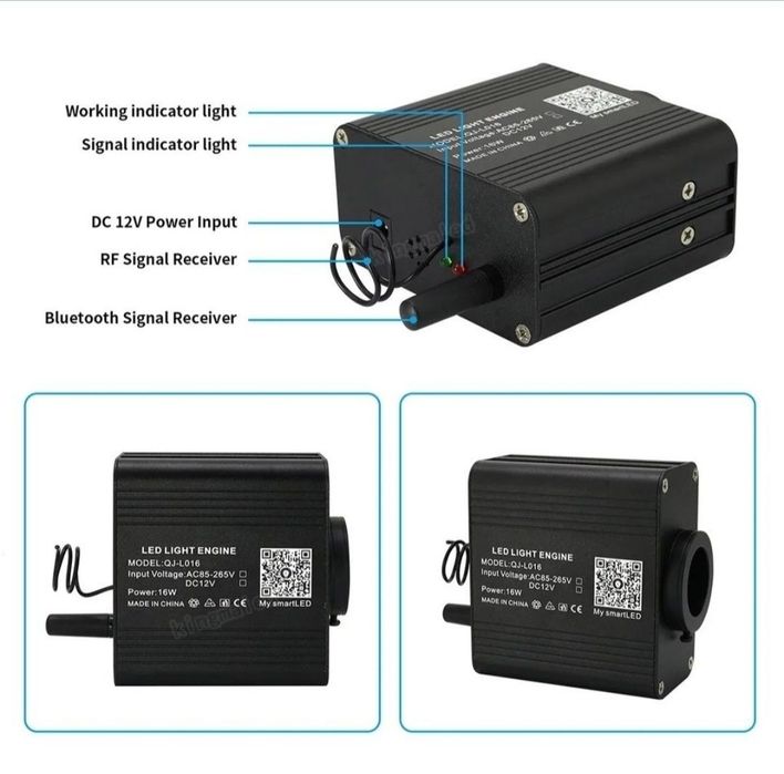 Kit Plafon Instelat 500 x 3m Kit Steluțe Twinkle Plafon Pentru Masina