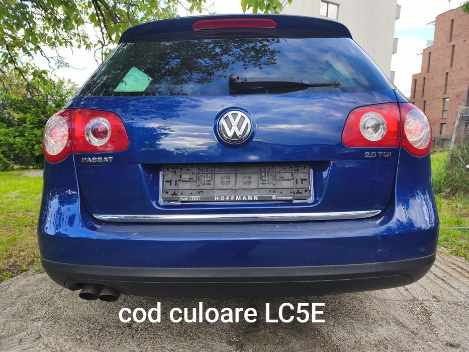 Bară spate albastră LC5E Volkswagen Passat B6 break variant