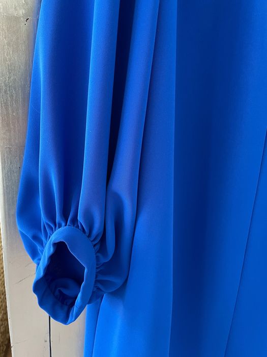 Rochie de birou albastru intens, Laura Hincu