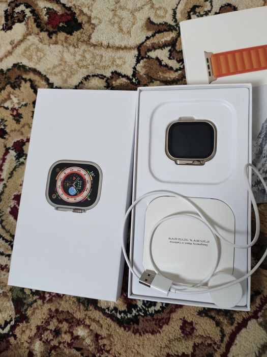 Смарт часы силиконовый ремешок