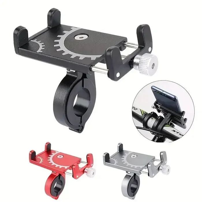 Suport telefon metalic pentru trotineta bicicleta moto scuter atv