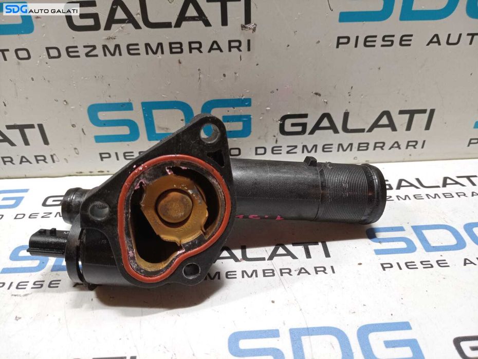 Corp Carcasa Termostat Racire cu Senzor Temperatura Apa Dacia Logan 2 1.5 DCI 2002 - 2020 Cod 8200954320C [M5472]
