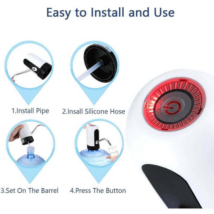 Електрическа помпа за вода с USB зареждане