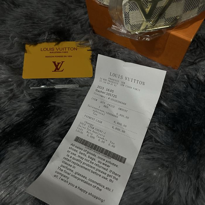 Чисто нов колан Louis Vuitton – неразопакован, с оригинална кутия