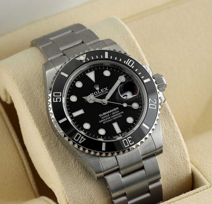 Rolex submariner silver luxury & automatic edition 41 mm
