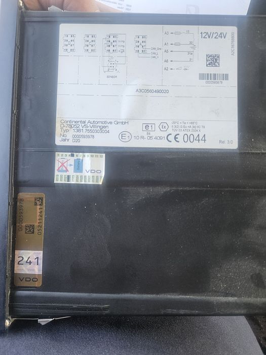 Tahograf de vânzare