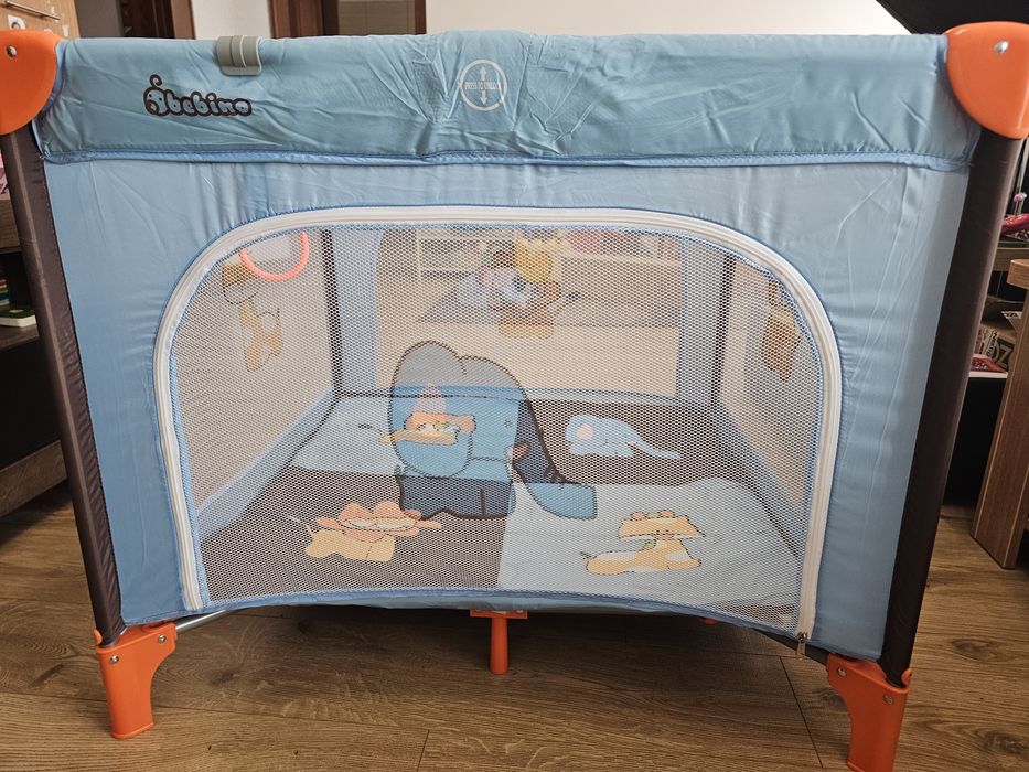 Кошара за игра Bebino, с халки, чанта и кашон